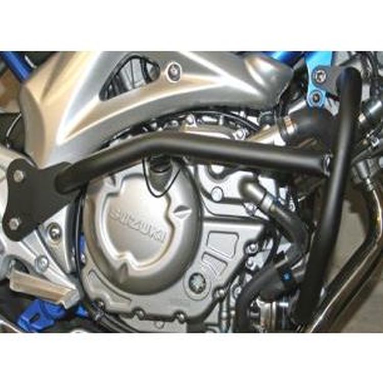 Suzuki SFV650 Gladius Black Renntec Engine Crash Bars